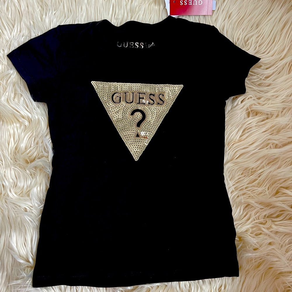Girls Guess T-Shirt, Beatrix Triangle Tee
